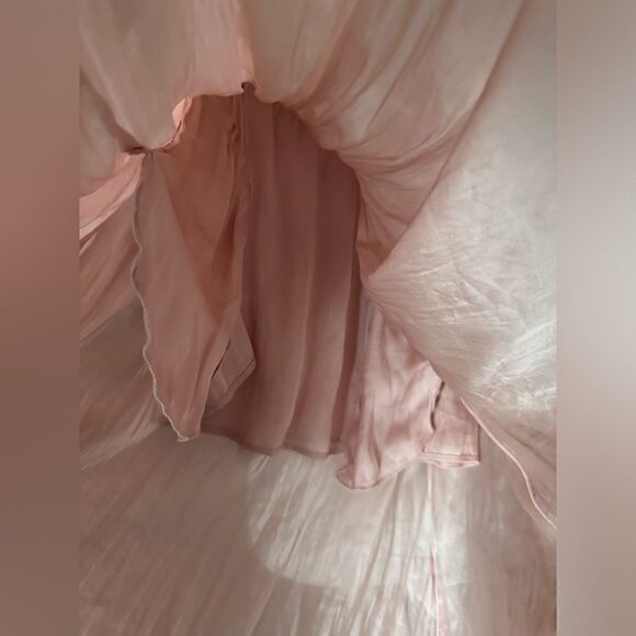 Artizia Talula Chouette Peach High Low Skirt Size Small - Picture 6 of 8